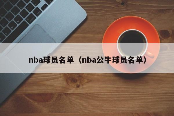 nba球员名单（nba公牛球员名单）